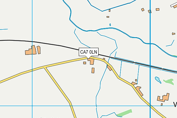 CA7 0LN map - OS VectorMap District (Ordnance Survey)