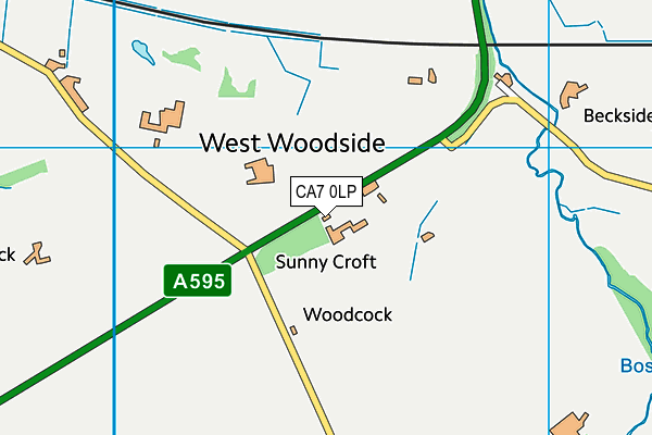 CA7 0LP map - OS VectorMap District (Ordnance Survey)