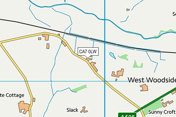 CA7 0LW map - OS VectorMap District (Ordnance Survey)