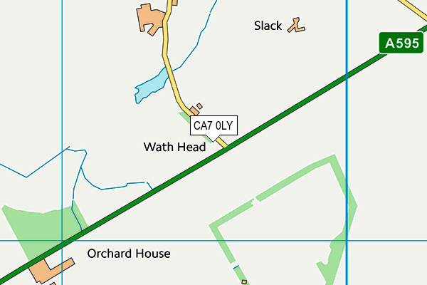 CA7 0LY map - OS VectorMap District (Ordnance Survey)