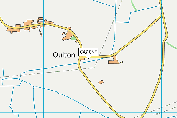 CA7 0NF map - OS VectorMap District (Ordnance Survey)