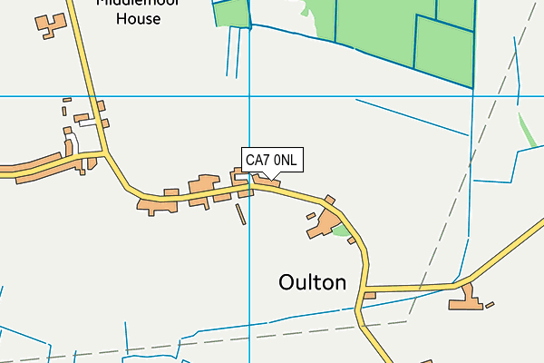 CA7 0NL map - OS VectorMap District (Ordnance Survey)