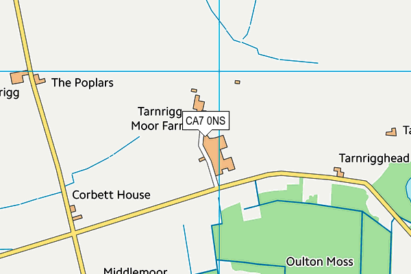 CA7 0NS map - OS VectorMap District (Ordnance Survey)