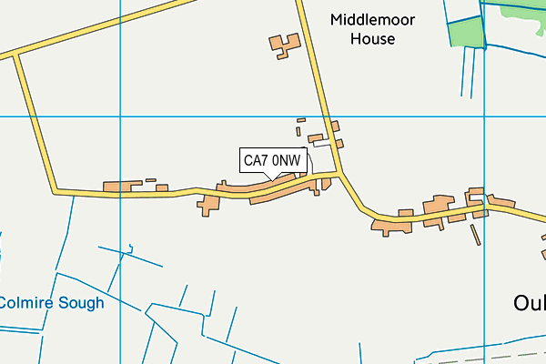 CA7 0NW map - OS VectorMap District (Ordnance Survey)