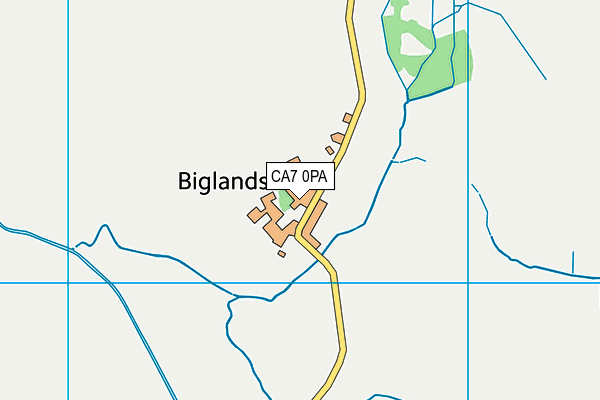 CA7 0PA map - OS VectorMap District (Ordnance Survey)