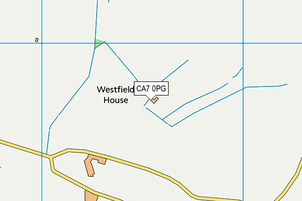 CA7 0PG map - OS VectorMap District (Ordnance Survey)
