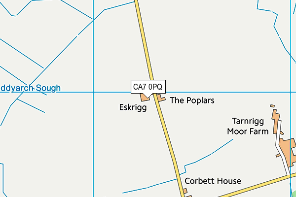 CA7 0PQ map - OS VectorMap District (Ordnance Survey)