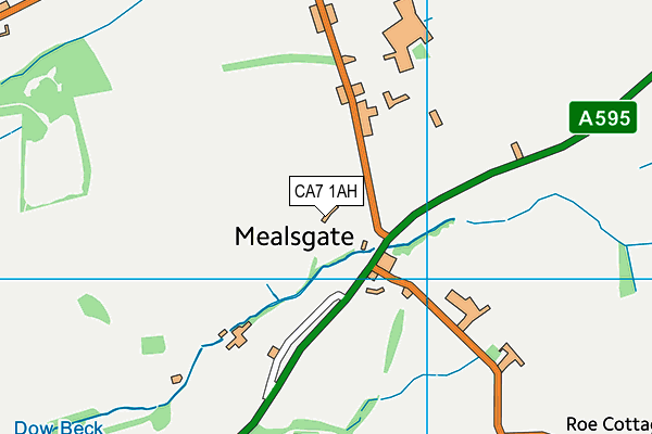 CA7 1AH map - OS VectorMap District (Ordnance Survey)