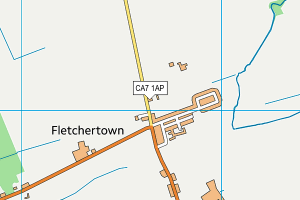 CA7 1AP map - OS VectorMap District (Ordnance Survey)