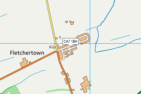 CA7 1BH map - OS VectorMap District (Ordnance Survey)
