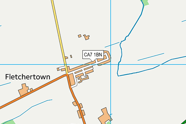 CA7 1BN map - OS VectorMap District (Ordnance Survey)