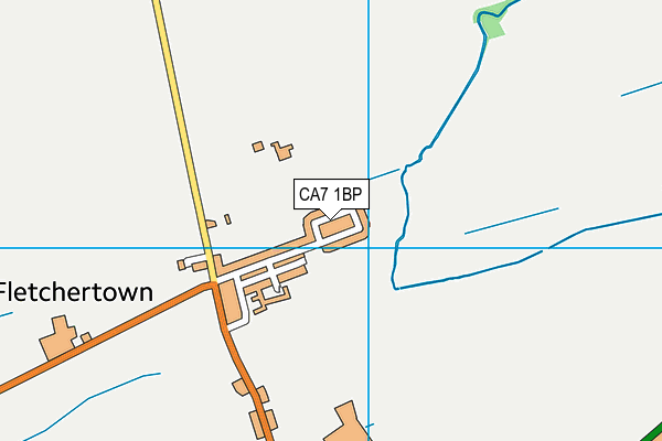 CA7 1BP map - OS VectorMap District (Ordnance Survey)