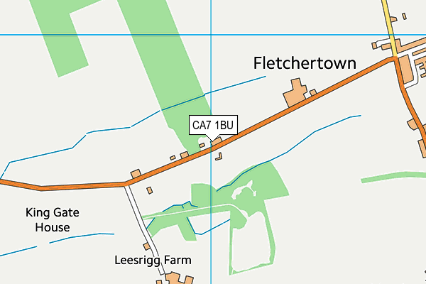 CA7 1BU map - OS VectorMap District (Ordnance Survey)