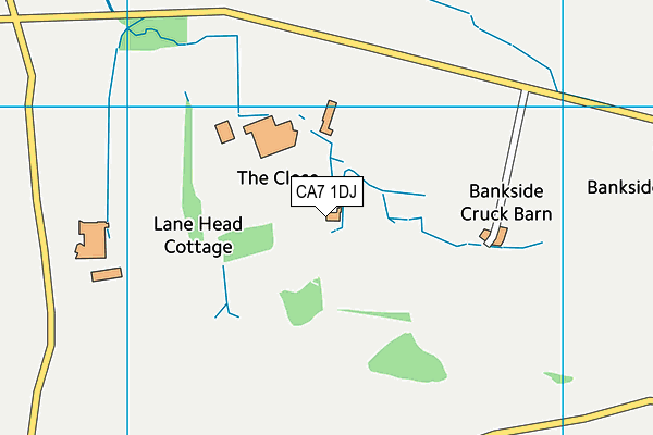 CA7 1DJ map - OS VectorMap District (Ordnance Survey)