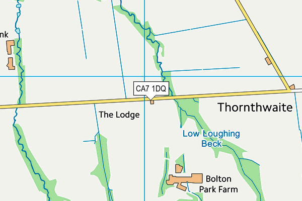 CA7 1DQ map - OS VectorMap District (Ordnance Survey)