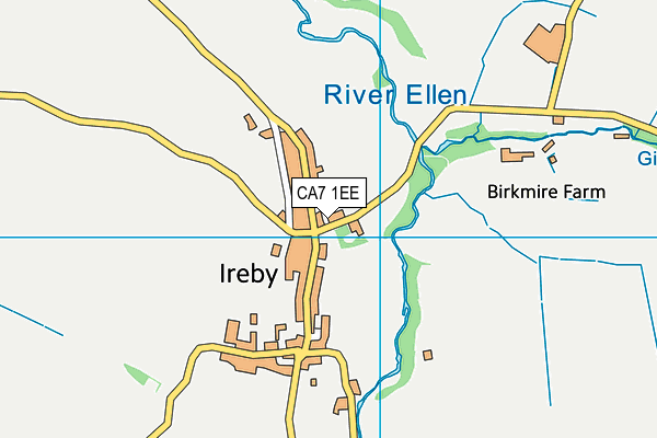 CA7 1EE map - OS VectorMap District (Ordnance Survey)