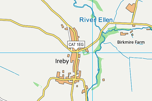 CA7 1EG map - OS VectorMap District (Ordnance Survey)