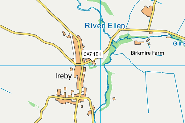 CA7 1EH map - OS VectorMap District (Ordnance Survey)