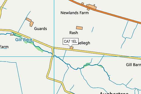CA7 1EL map - OS VectorMap District (Ordnance Survey)