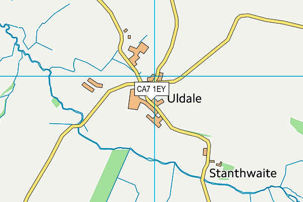 CA7 1EY map - OS VectorMap District (Ordnance Survey)