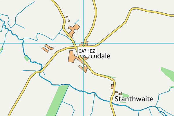 CA7 1EZ map - OS VectorMap District (Ordnance Survey)