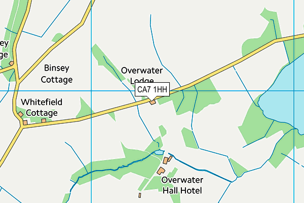 CA7 1HH map - OS VectorMap District (Ordnance Survey)