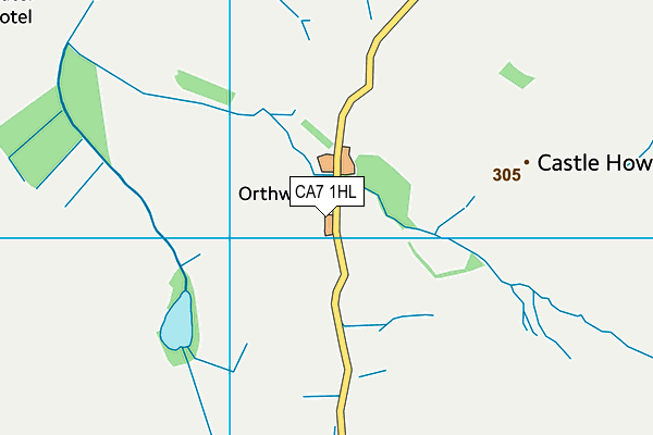 CA7 1HL map - OS VectorMap District (Ordnance Survey)