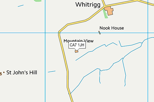 CA7 1JH map - OS VectorMap District (Ordnance Survey)