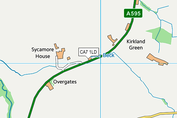 CA7 1LD map - OS VectorMap District (Ordnance Survey)