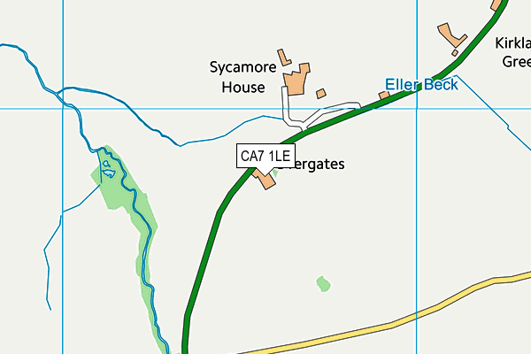 CA7 1LE map - OS VectorMap District (Ordnance Survey)