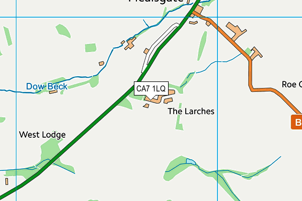 CA7 1LQ map - OS VectorMap District (Ordnance Survey)