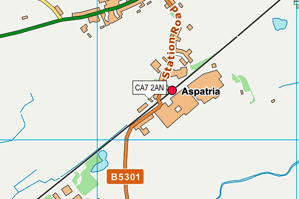 CA7 2AN map - OS VectorMap District (Ordnance Survey)