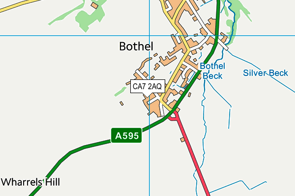 CA7 2AQ map - OS VectorMap District (Ordnance Survey)