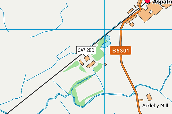 CA7 2BD map - OS VectorMap District (Ordnance Survey)