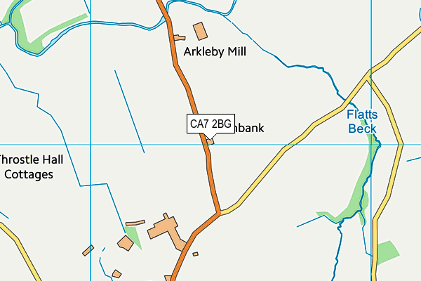 CA7 2BG map - OS VectorMap District (Ordnance Survey)