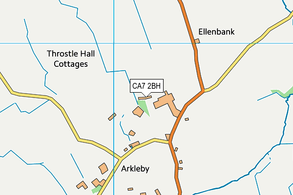 CA7 2BH map - OS VectorMap District (Ordnance Survey)