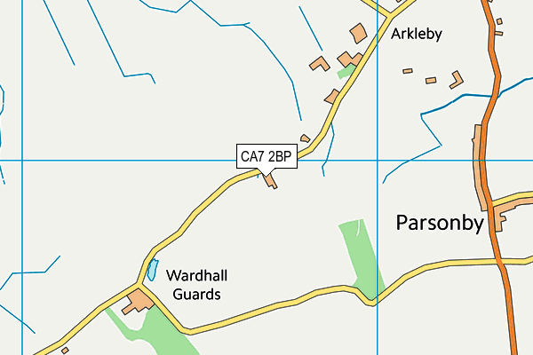 CA7 2BP map - OS VectorMap District (Ordnance Survey)