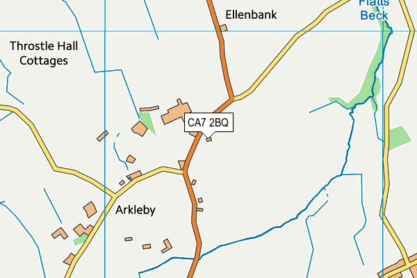 CA7 2BQ map - OS VectorMap District (Ordnance Survey)