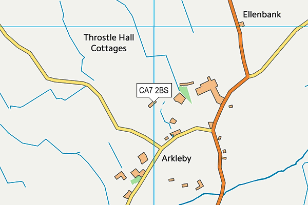 CA7 2BS map - OS VectorMap District (Ordnance Survey)