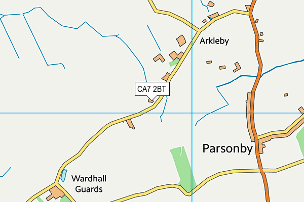 CA7 2BT map - OS VectorMap District (Ordnance Survey)