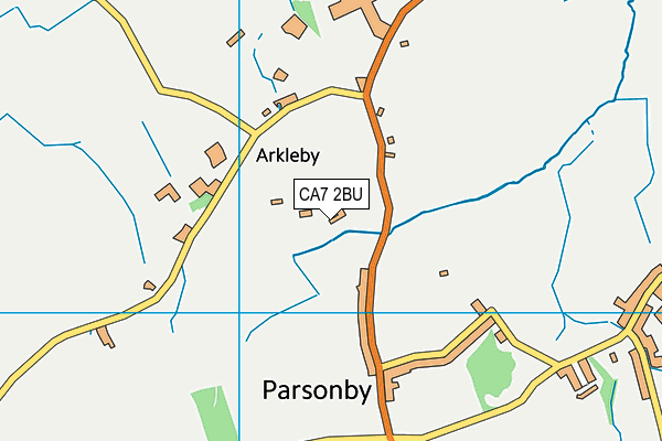 CA7 2BU map - OS VectorMap District (Ordnance Survey)