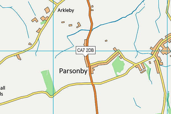 CA7 2DB map - OS VectorMap District (Ordnance Survey)