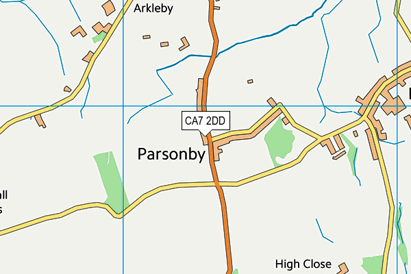 CA7 2DD map - OS VectorMap District (Ordnance Survey)