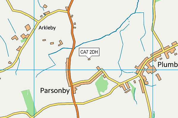 CA7 2DH map - OS VectorMap District (Ordnance Survey)