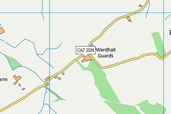 CA7 2DN map - OS VectorMap District (Ordnance Survey)