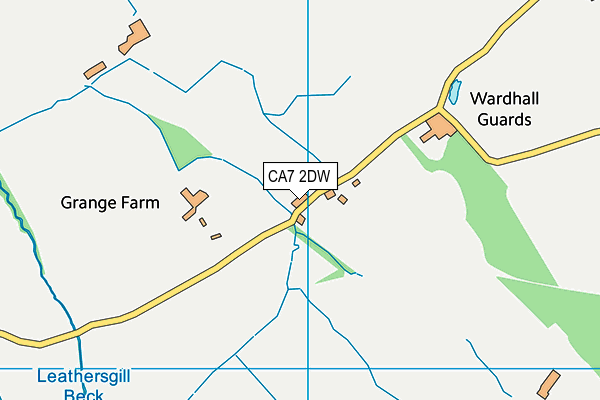 CA7 2DW map - OS VectorMap District (Ordnance Survey)