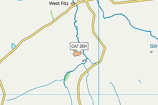 CA7 2EH map - OS VectorMap District (Ordnance Survey)