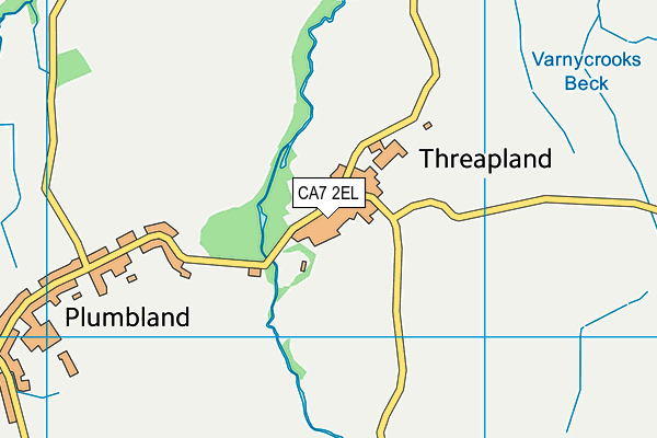 CA7 2EL map - OS VectorMap District (Ordnance Survey)