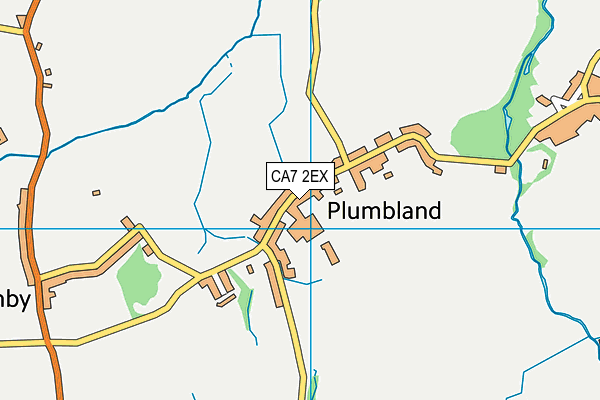 CA7 2EX map - OS VectorMap District (Ordnance Survey)