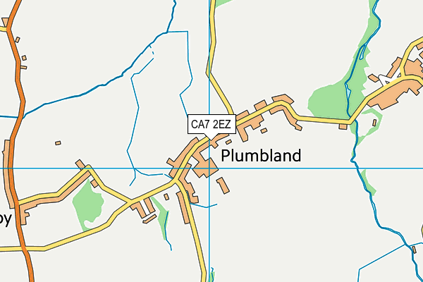 CA7 2EZ map - OS VectorMap District (Ordnance Survey)